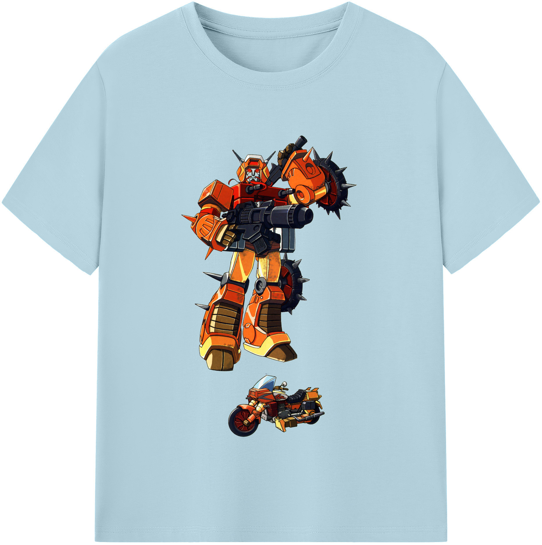 （画像用）  綿100％半袖Tシャツ（フロントプリント）